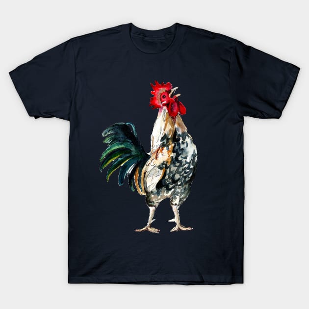 Rooster T-Shirt by Bridgetdav
